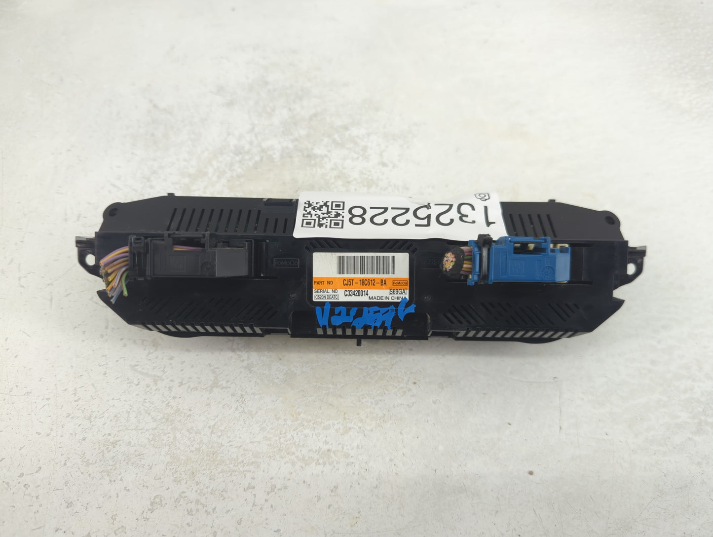 2013-2015 Ford Escape Climate Control Module Temperature AC/Heater Replacement P/N:CJ5T-18C612-BA Fits Fits 2013 2014 2015 O