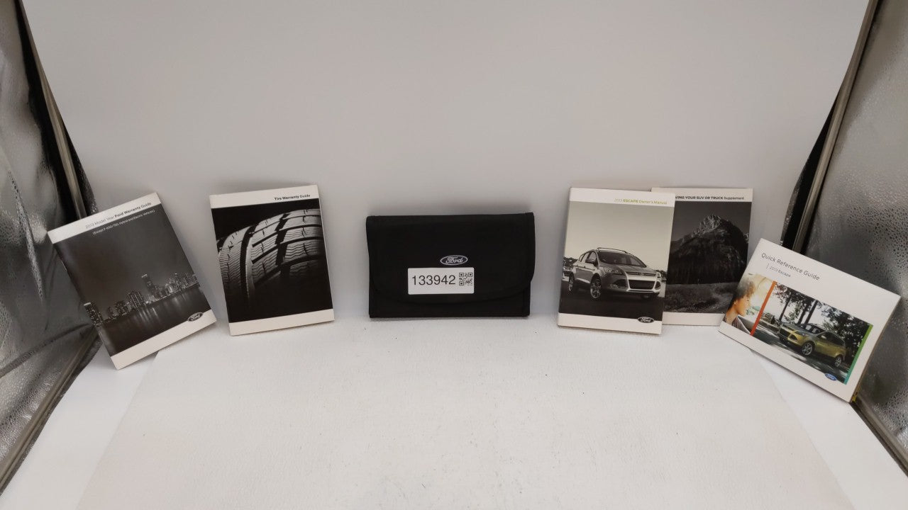 2013 Ford Escape Owners Manual Book Guide OEM Used Auto Parts - Oemusedautoparts1.com