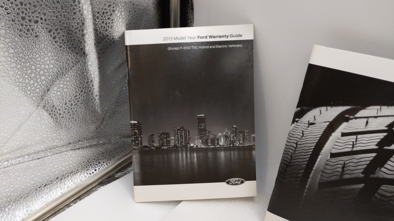 2013 Ford Escape Owners Manual Book Guide OEM Used Auto Parts - Oemusedautoparts1.com