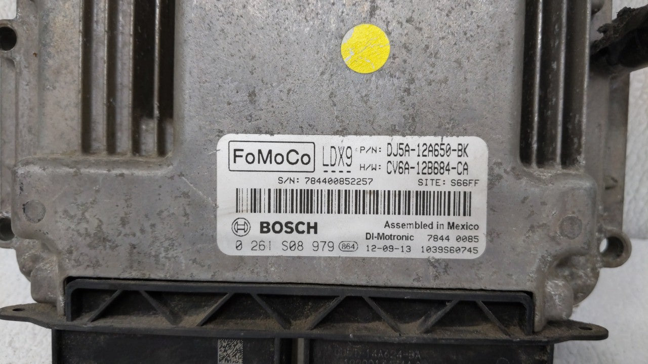 2013-2015 Ford Escape PCM Engine Control Computer ECU ECM PCU OEM P/N:EJ5A-12A650-TE EJ5A-12A650-UC Fits Fits 2013 2014 2015
