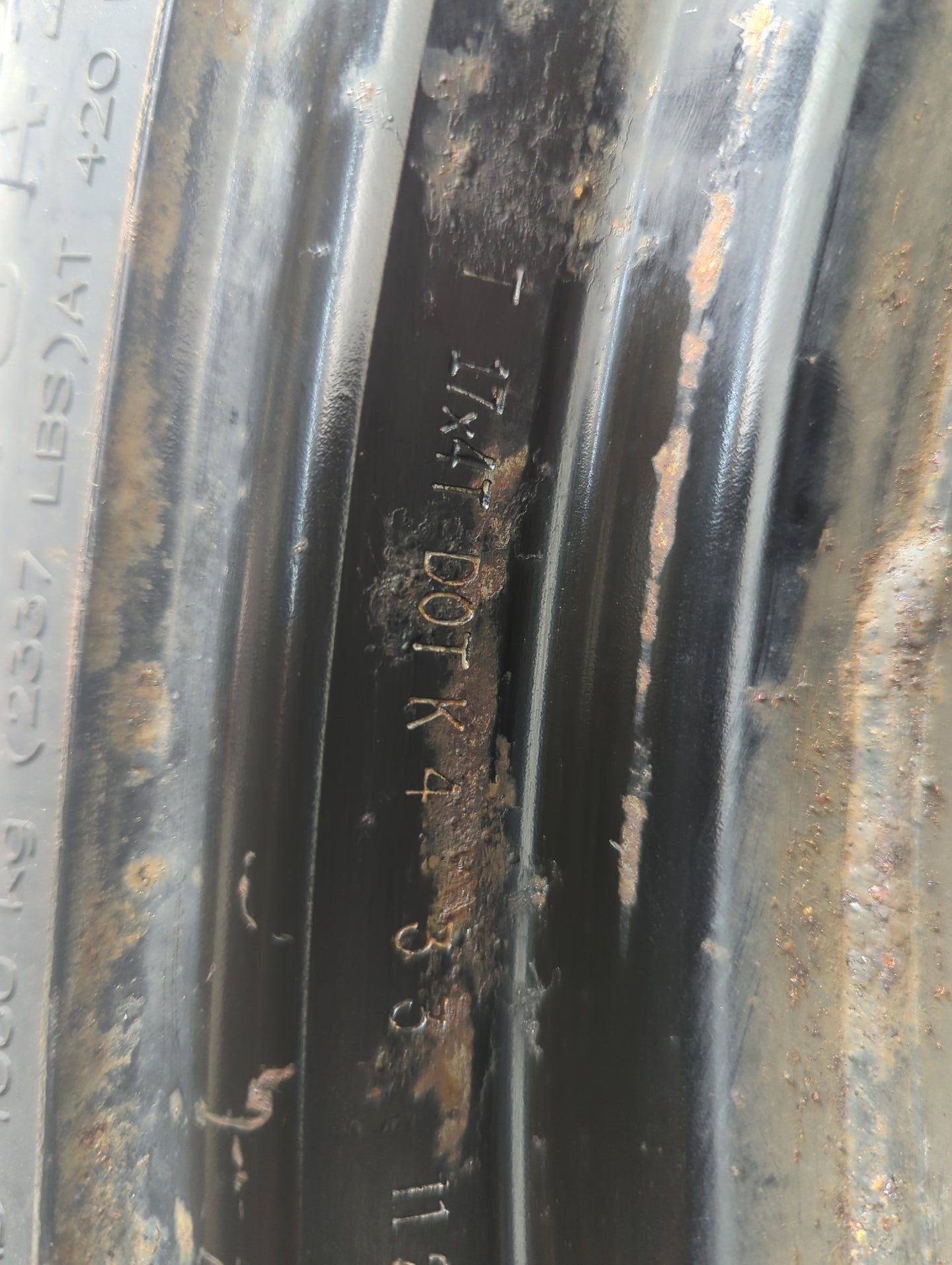 2013-2019 Ford Escape Spare Donut Tire Wheel Rim Oem 1361855 - Oemusedautoparts1.com