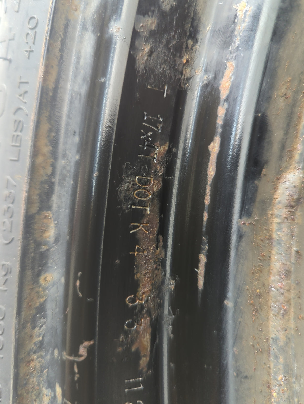2013-2019 Ford Escape Spare Donut Tire Wheel Rim Oem 1361855 - Oemusedautoparts1.com