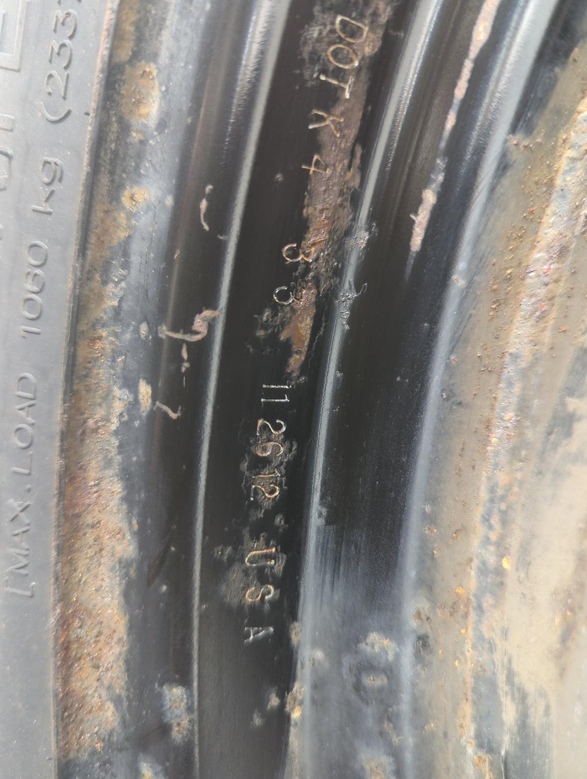 2013-2019 Ford Escape Spare Donut Tire Wheel Rim Oem 1361855 - Oemusedautoparts1.com