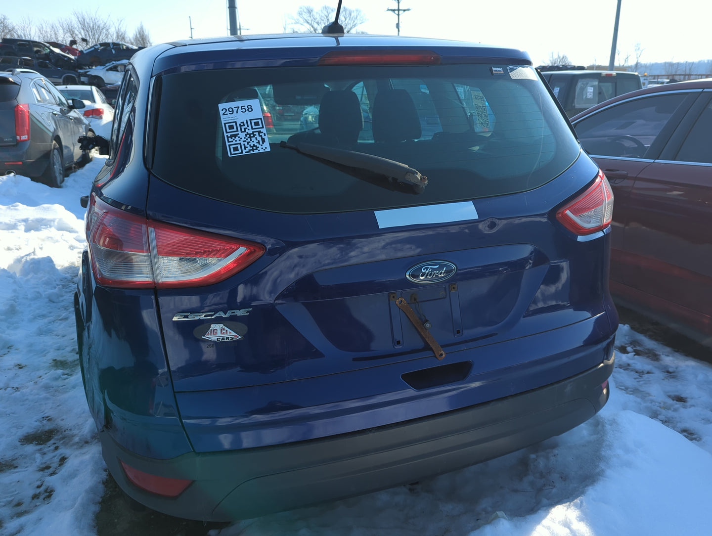 2013-2013 Ford Escape Trunk/decklid/hatch/tailgate Oem - Oemusedautoparts1.com