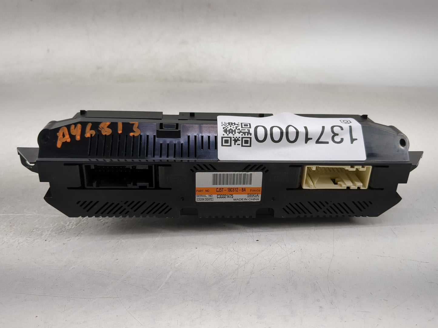 2013-2015 Ford Escape Climate Control Module Temperature AC/Heater Replacement P/N:CJ5T-18C612-BA Fits Fits 2013 2014 2015 O