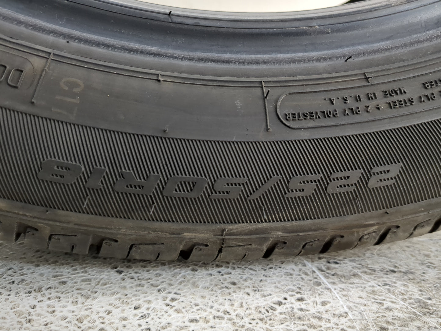 Used Tire 225/50R16 COOPER ENDEAVOR 95V - Tread Depth 12/32 - Oemusedautoparts1.com