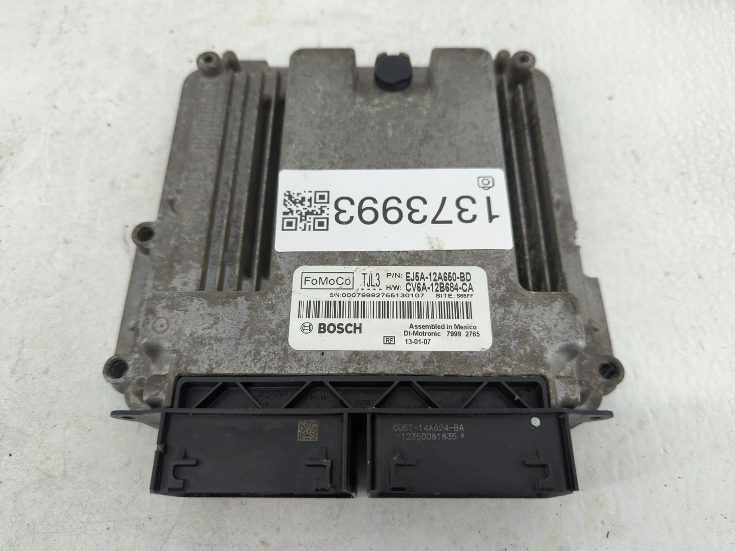 2013-2016 Ford Escape PCM Engine Control Computer ECU ECM PCU OEM P/N:EJ5A-12A650-BD Fits Fits 2013 2014 2015 2016 OEM Used 