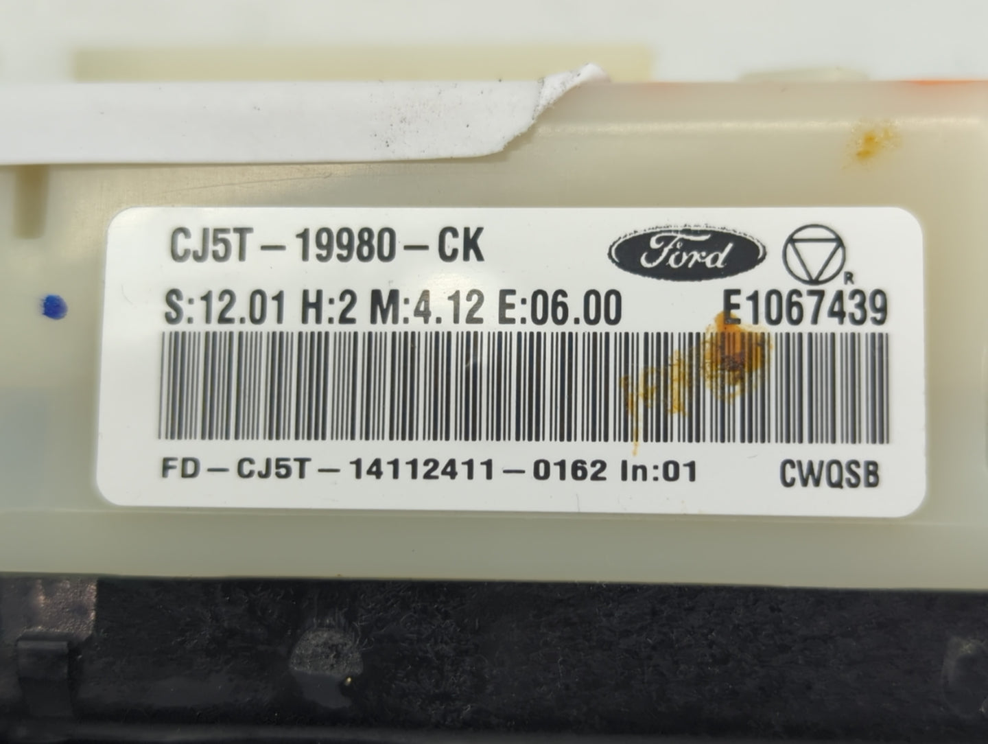 2013-2016 Ford Escape Climate Control Module Temperature AC/Heater Replacement P/N:CJ5T-19980-CK Fits Fits 2013 2014 2015 20