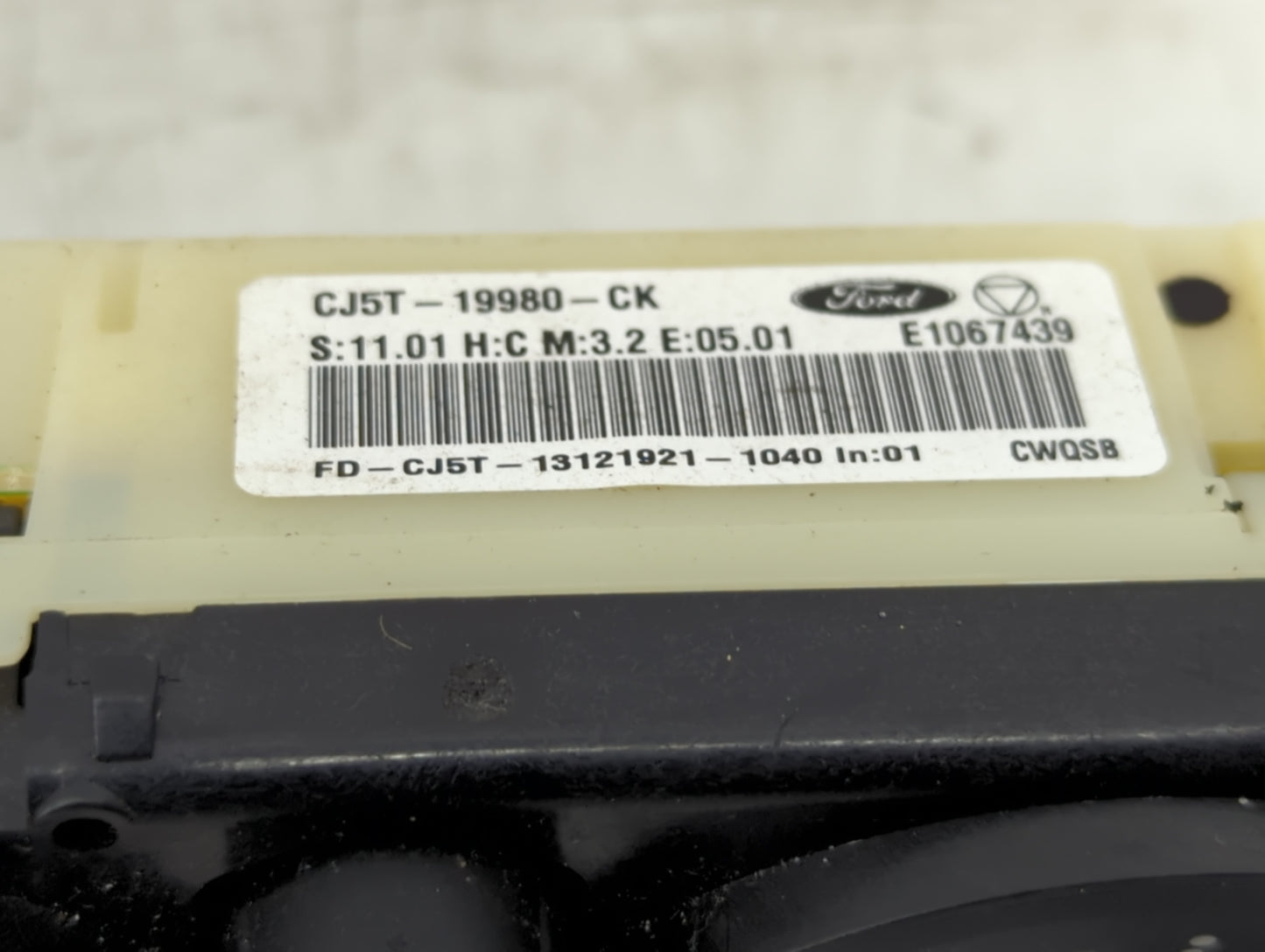 2013-2016 Ford Escape Climate Control Module Temperature AC/Heater Replacement P/N:CJ5T-19980-CK Fits Fits 2013 2014 2015 20