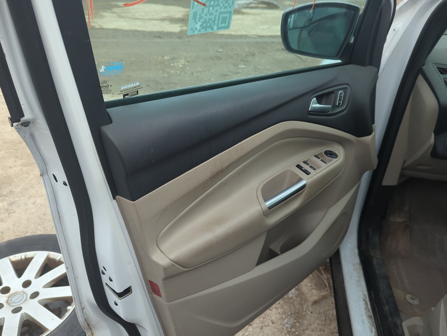 2013 Ford Escape Front Left Driver Interior Door Panel Trim 1382712 - Oemusedautoparts1.com