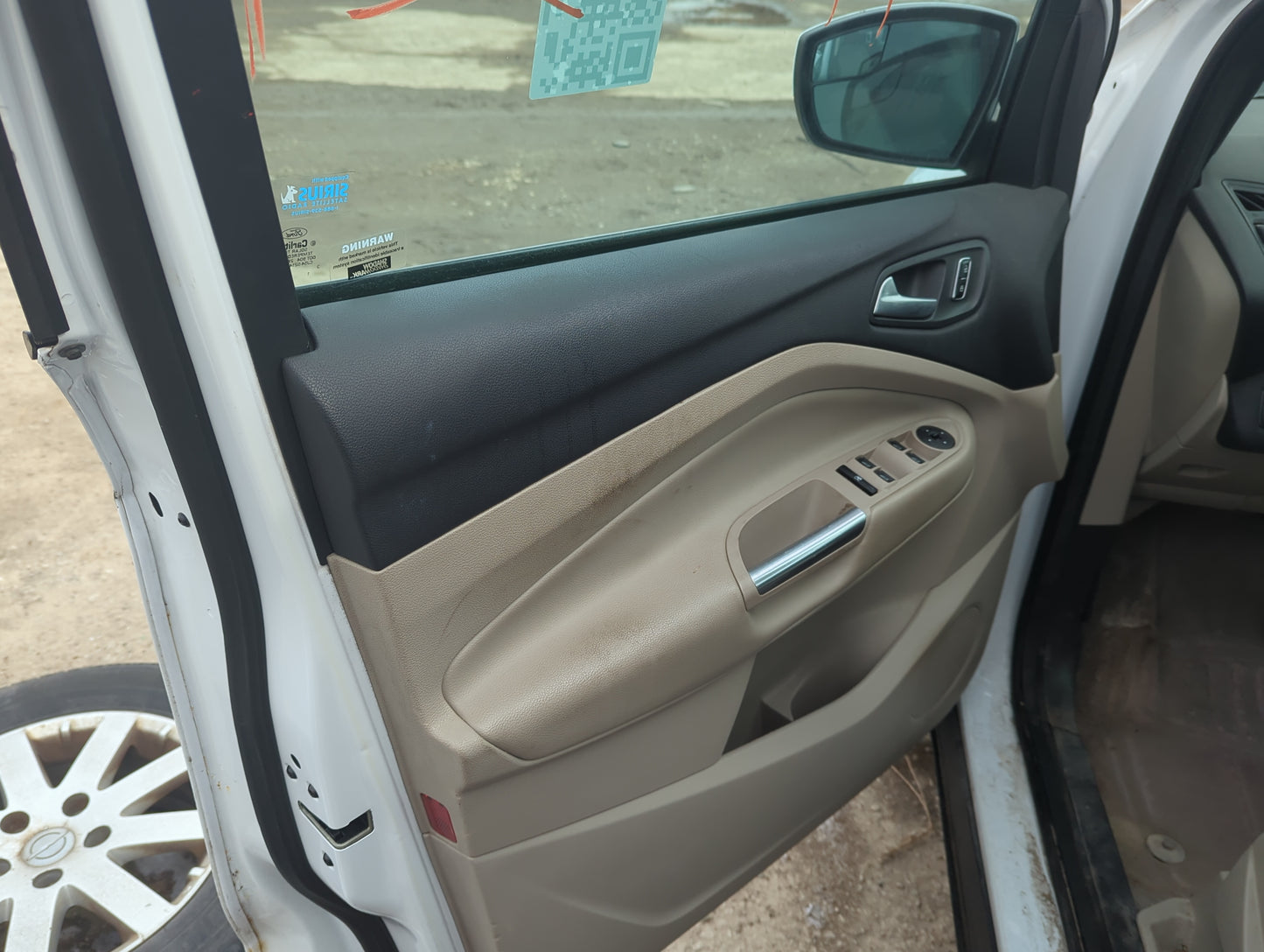 2013 Ford Escape Front Left Driver Interior Door Panel Trim 1382712 - Oemusedautoparts1.com