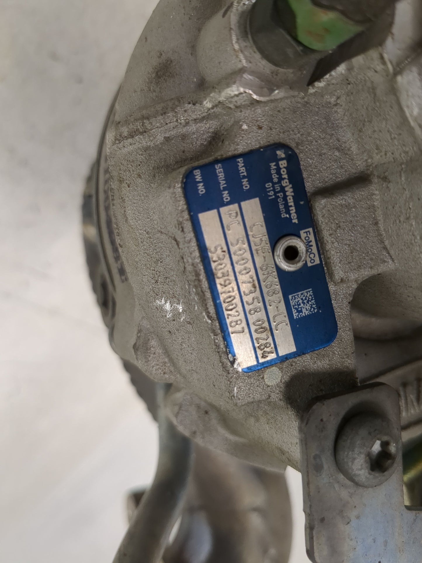 2013 Ford Escape Turbocharger Turbo Charger Super Charger Supercharger - Oemusedautoparts1.com