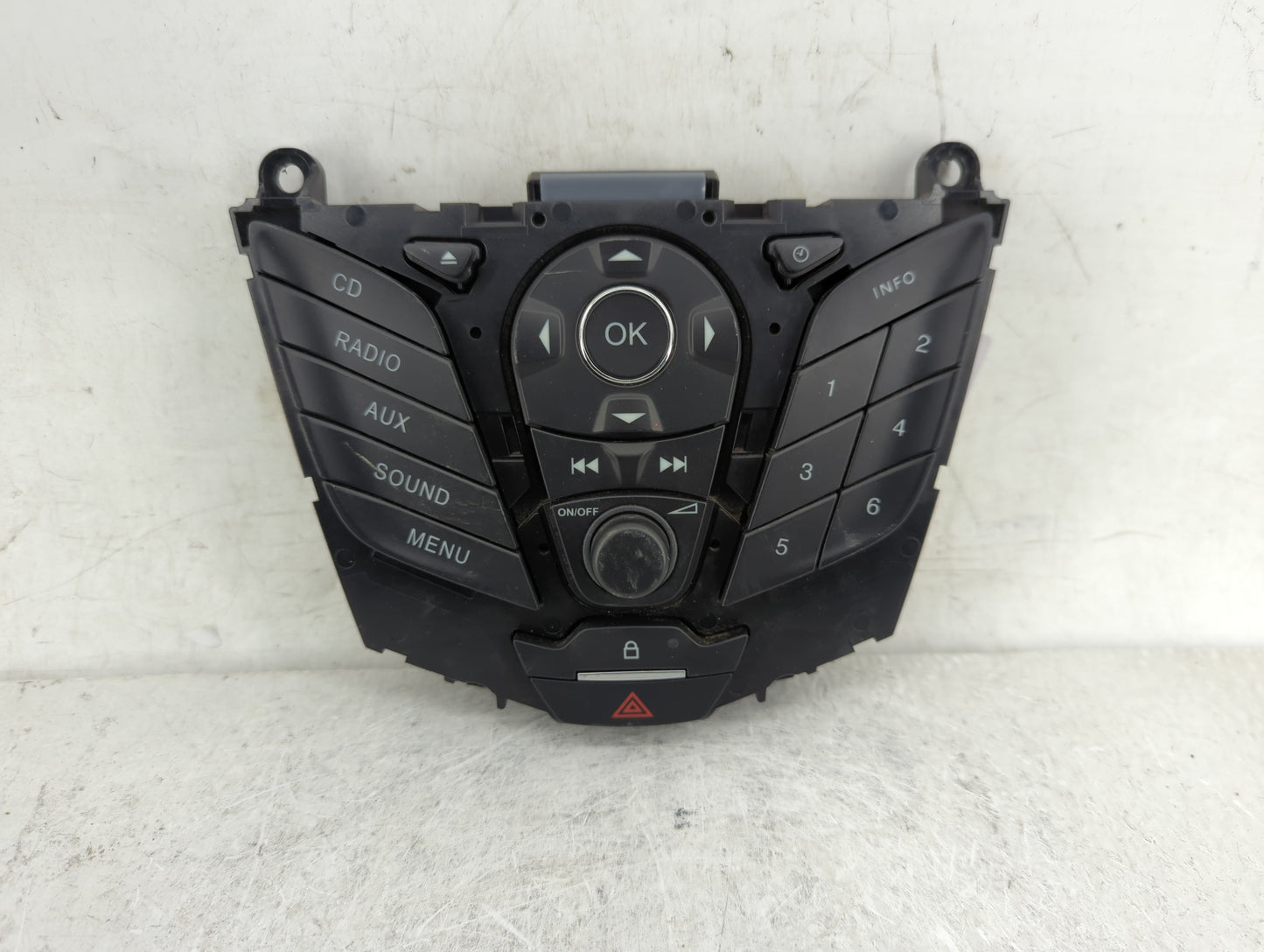 2013 Ford Escape Radio AM FM Cd Player Receiver Replacement P/N:DJ5T18K811BA Fits OEM Used Auto Parts - Oemusedautoparts1.co