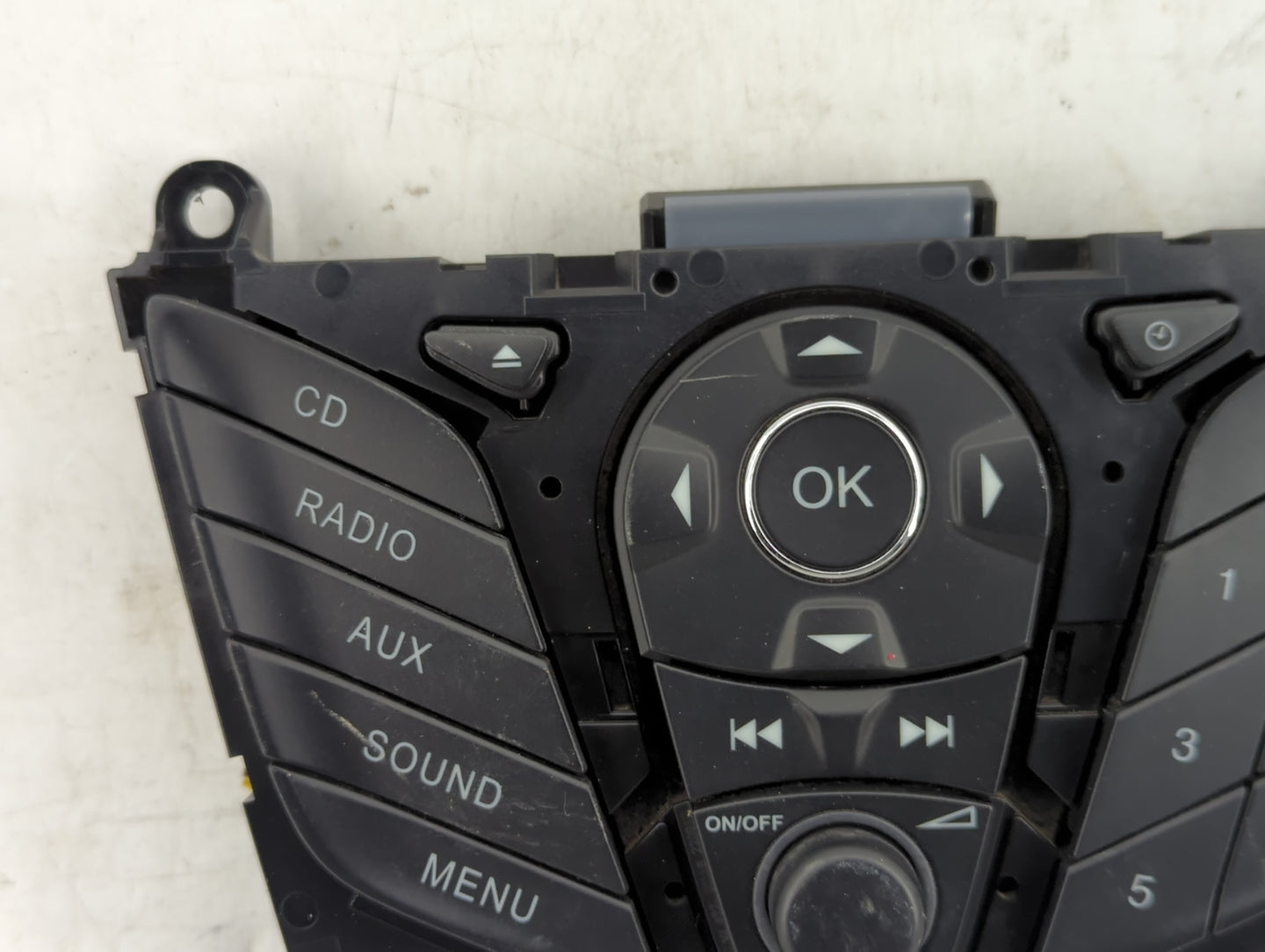 2013 Ford Escape Radio AM FM Cd Player Receiver Replacement P/N:DJ5T18K811BA Fits OEM Used Auto Parts - Oemusedautoparts1.co
