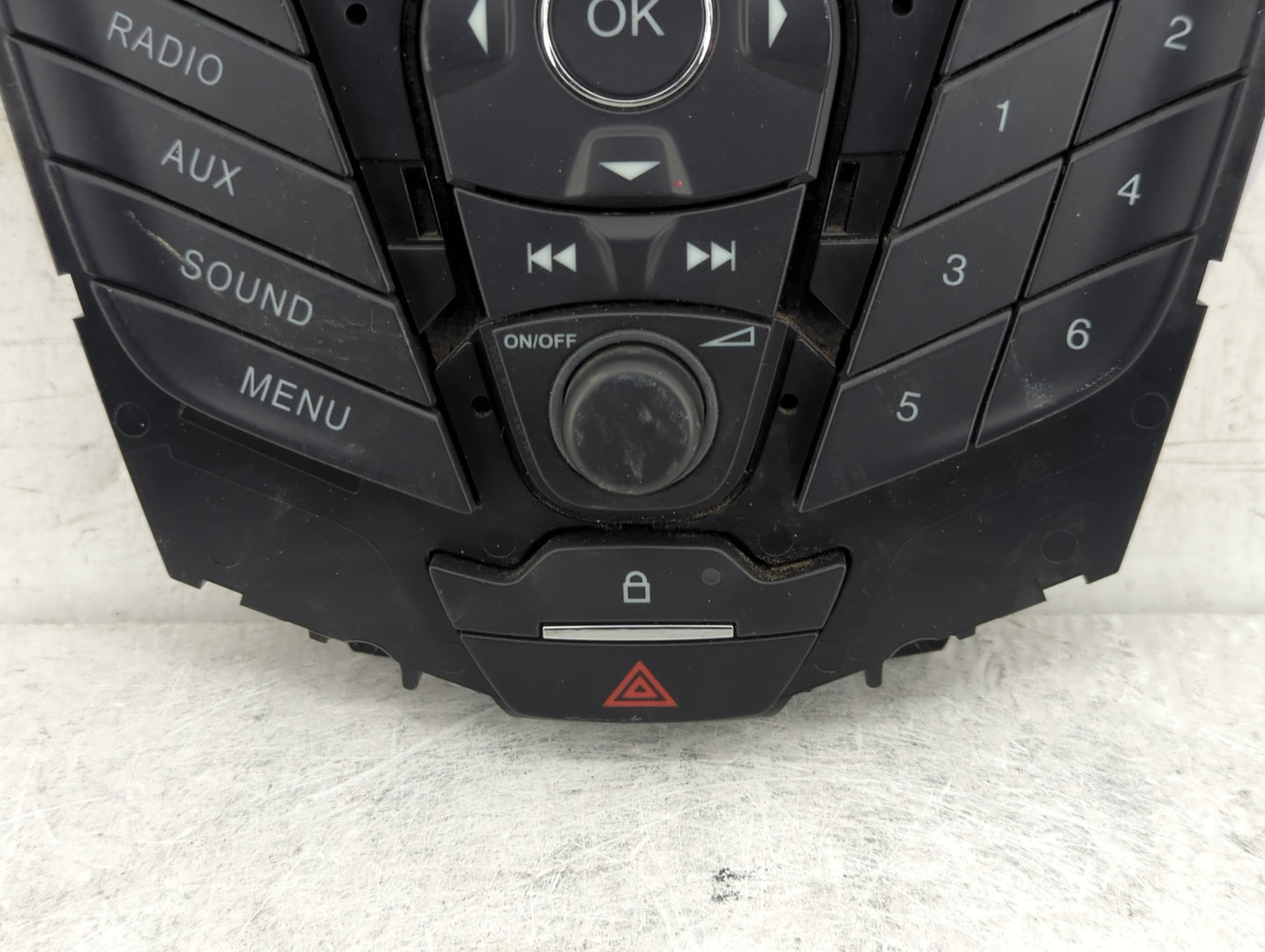 2013 Ford Escape Radio AM FM Cd Player Receiver Replacement P/N:DJ5T18K811BA Fits OEM Used Auto Parts - Oemusedautoparts1.co