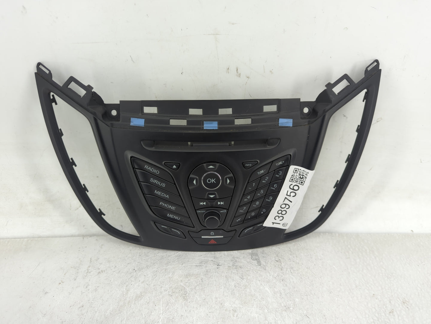 2013-2016 Ford Escape Radio AM FM Cd Player Receiver Replacement P/N:DJ5T18K811GA Fits Fits 2013 2014 2015 2016 OEM Used Aut