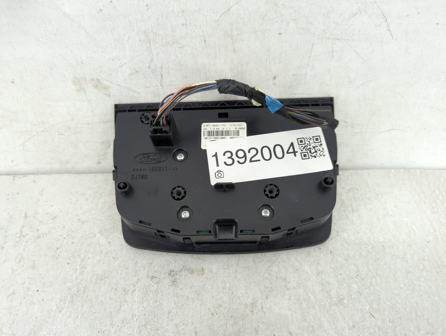 2013-2013 Ford Escape Radio Control Panel - Oemusedautoparts1.com