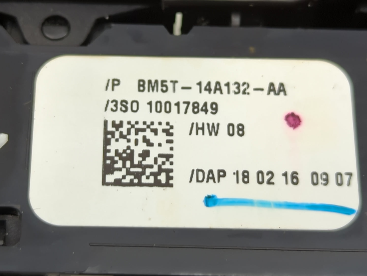 2013-2019 Ford Escape Master Power Window Switch Replacement Driver Side Left P/N:BM5T-14A132-AA Fits OEM Used Auto Parts - 
