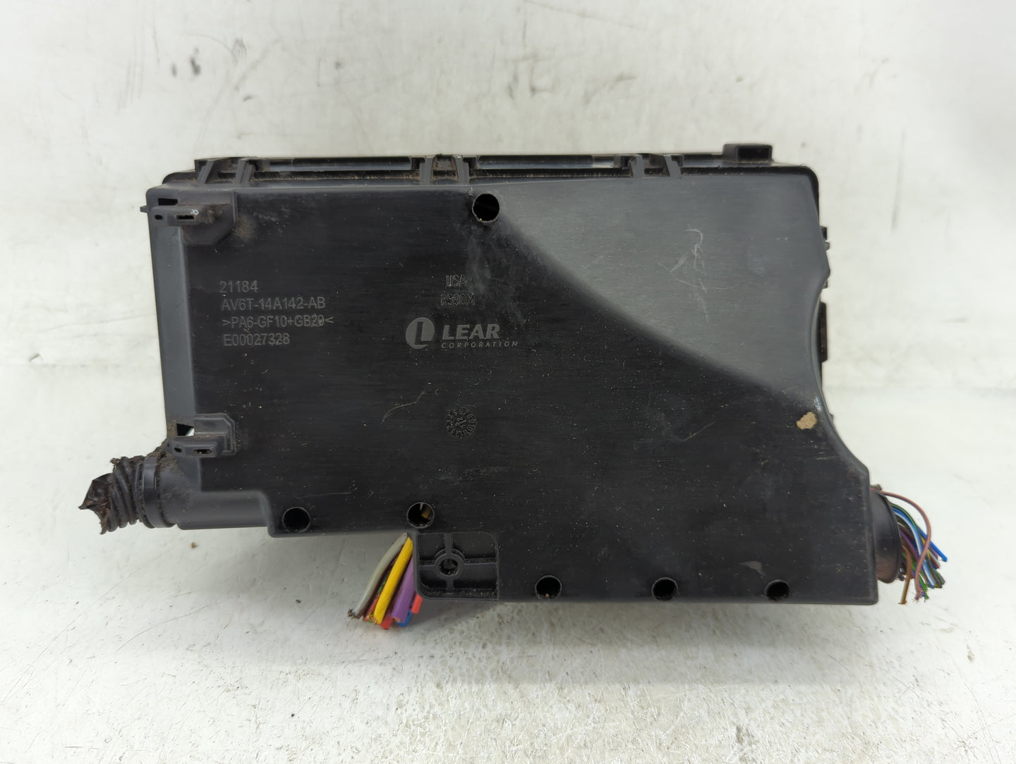 2013-2016 Ford Escape Fusebox Fuse Box Panel Relay Module P/N:AV6T-14A142-AB Fits Fits 2013 2014 2015 2016 OEM Used Auto Par