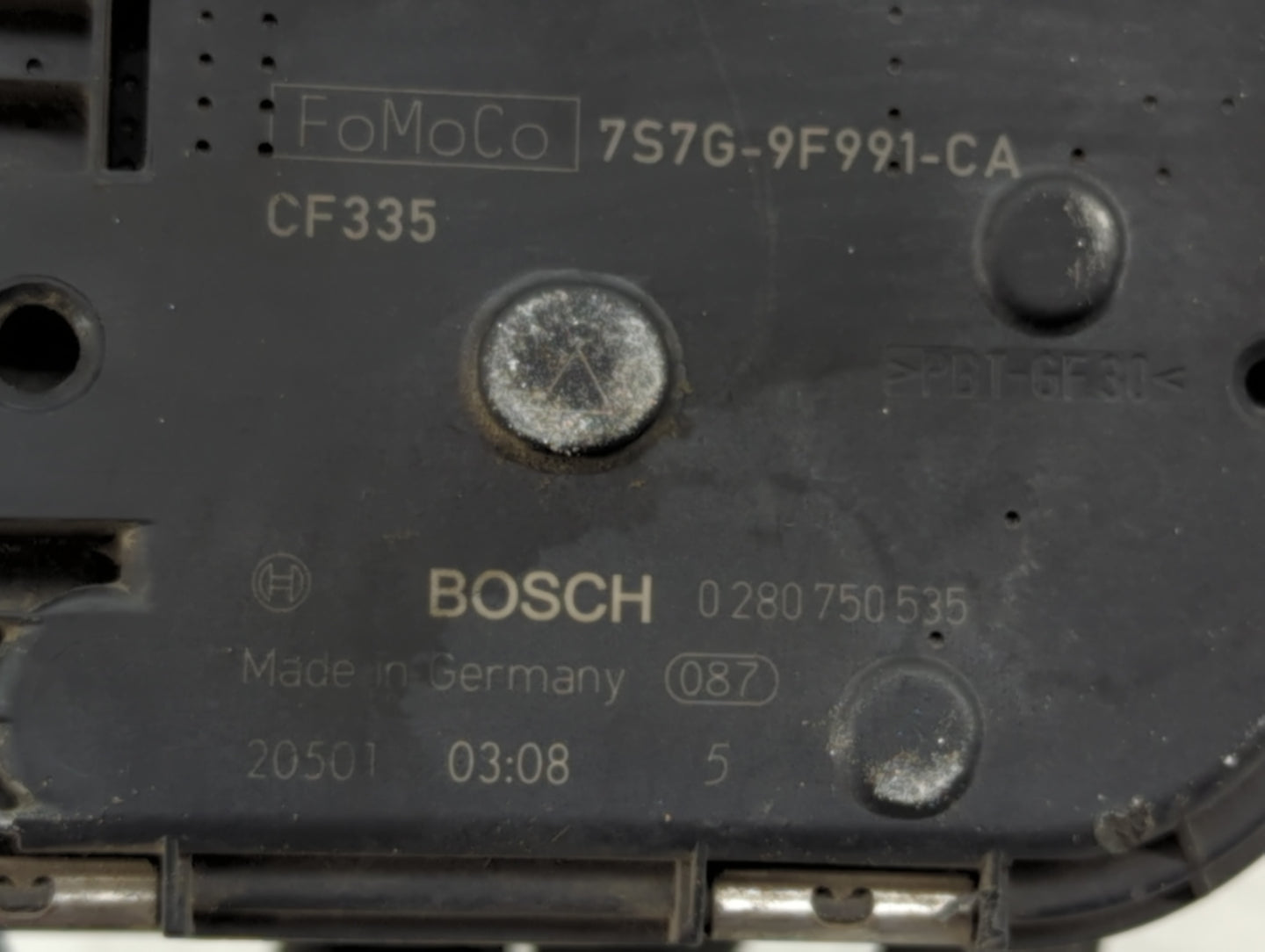 2013-2016 Ford Escape Throttle Body P/N:7S7G-9F991-CA 0 280 750 535 Fits Fits 2013 2014 2015 2016 2017 2018 2019 OEM Used Au