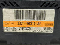 2013 Ford Escape Climate Control Module Temperature AC/Heater Replacement P/N:CJ5T-18C612-AE Fits OEM Used Auto Parts - Oemu