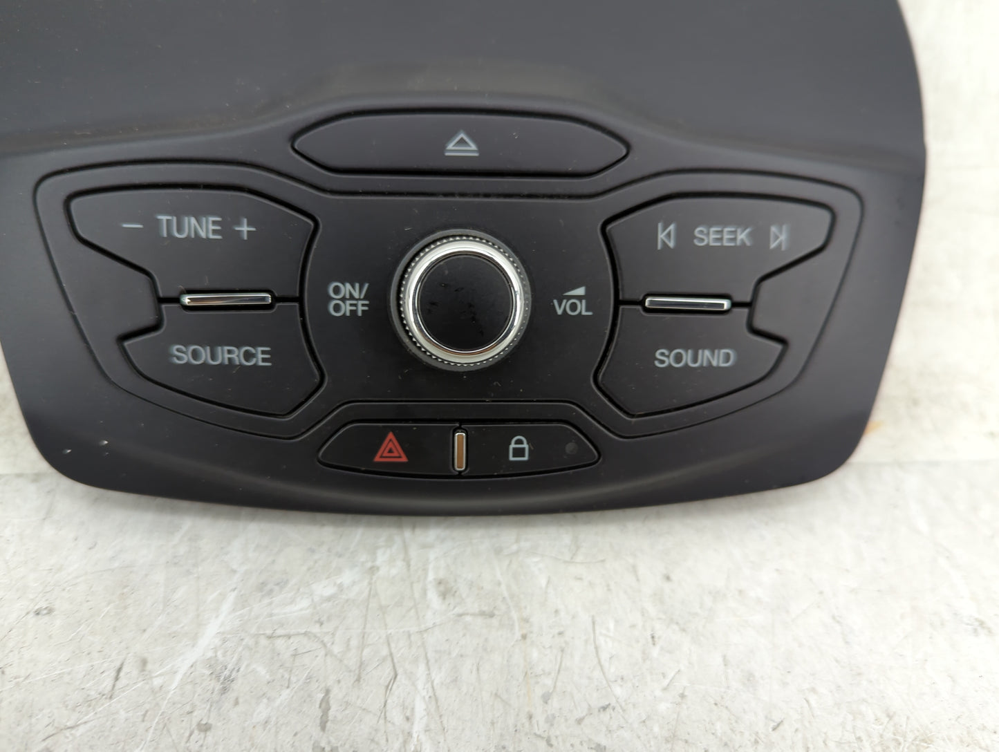 2013 Ford Escape Radio AM FM Cd Player Receiver Replacement P/N:CJ5T18K811HG Fits OEM Used Auto Parts - Oemusedautoparts1.co