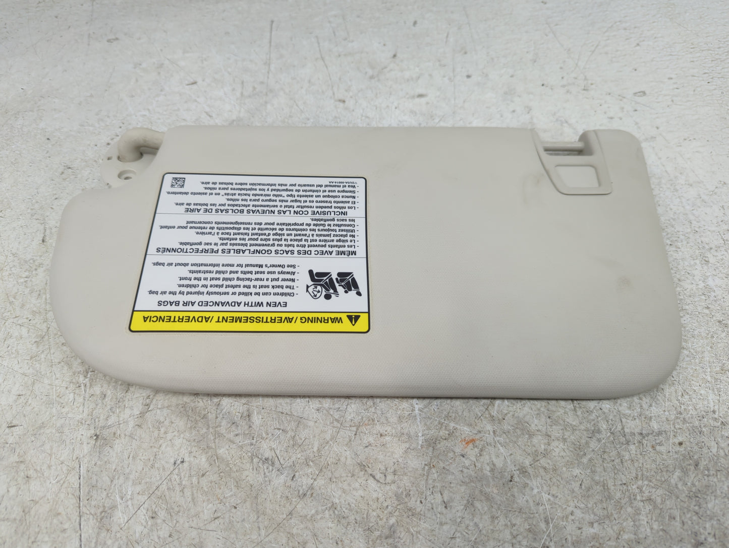 2013-2019 Ford Escape Sun Visor Shade Replacement Passenger Right Mirror Fits Fits 2013 2014 2015 2016 2017 2018 2019 OEM Us