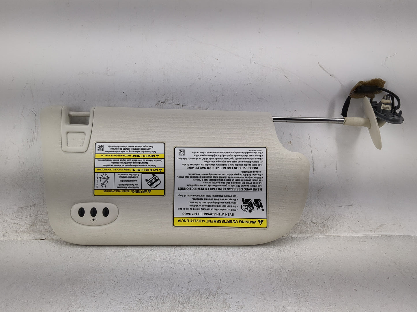 2013-2019 Ford Escape Sun Visor Shade Replacement Driver Left Mirror Fits Fits 2013 2014 2015 2016 2017 2018 2019 OEM Used A