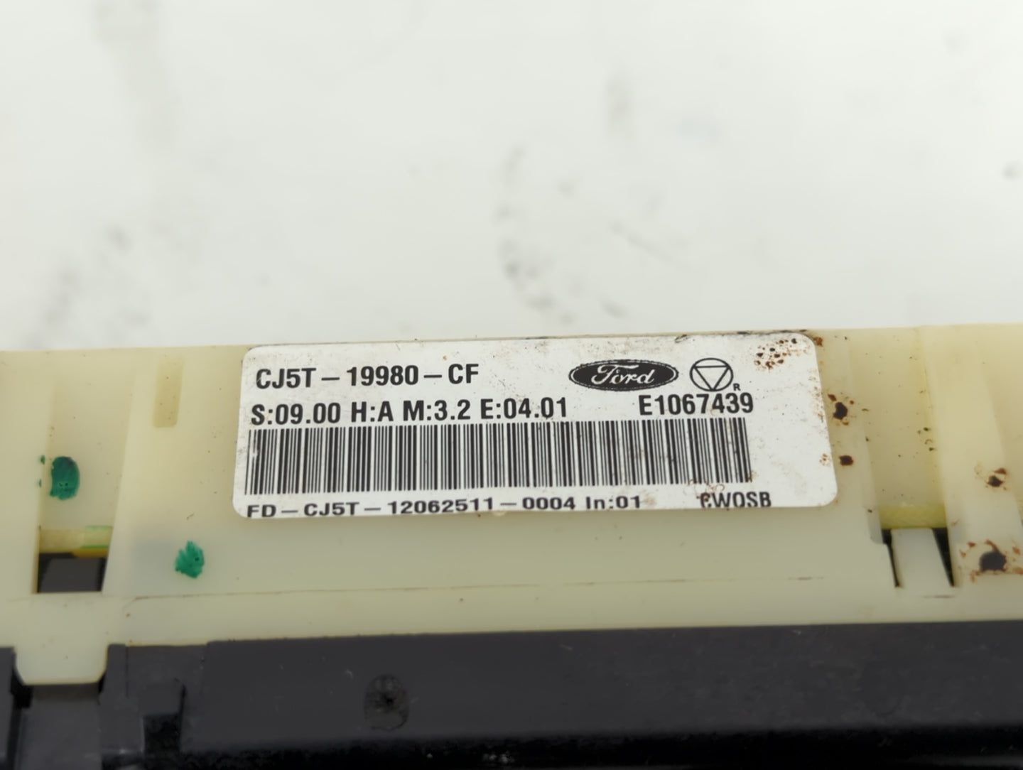 2013-2016 Ford Escape Climate Control Module Temperature AC/Heater Replacement P/N:CJ5T-19980-CF Fits Fits 2013 2014 2015 20