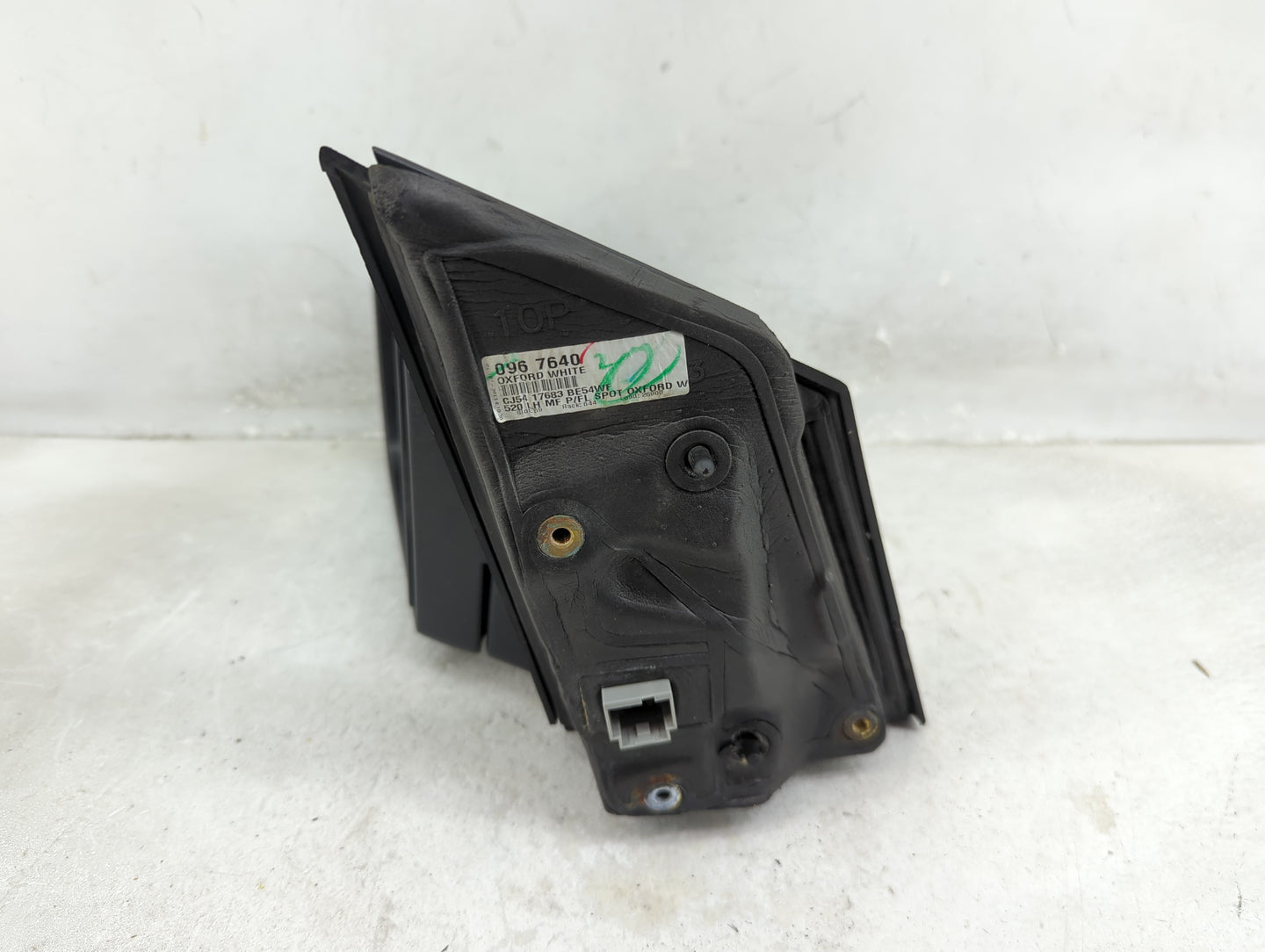 2013 Ford Escape Driver Left Side View Power Door Mirror Oxford White - Oemusedautoparts1.com