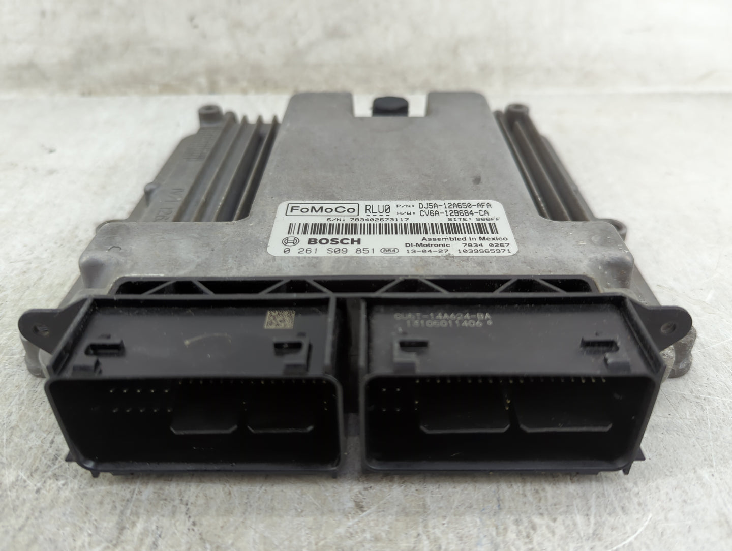 2013-2016 Ford Escape PCM Engine Control Computer ECU ECM PCU OEM P/N:CV6A-12B684-CA DJ5A-12A650-AFA Fits Fits 2013 2014 201