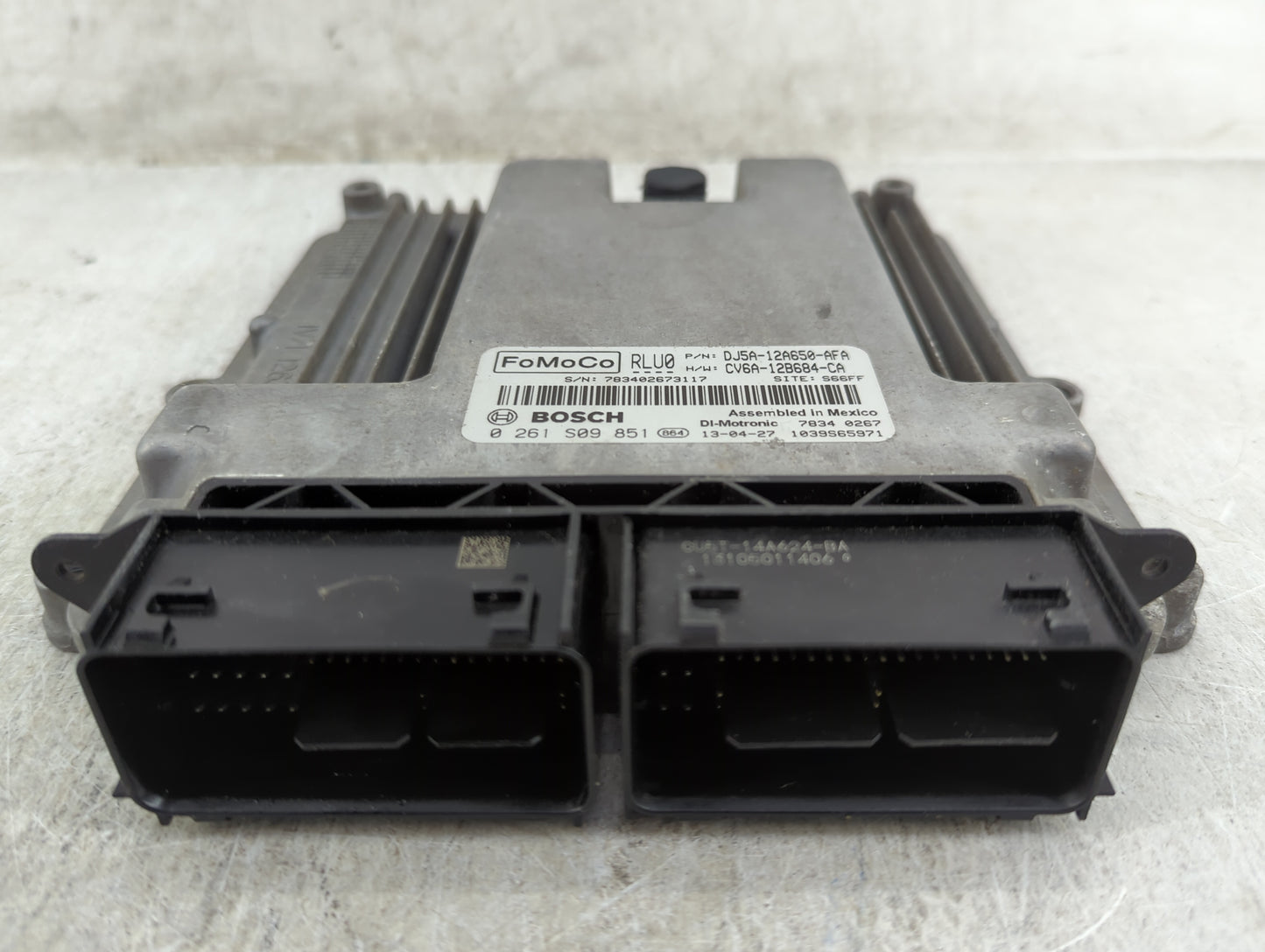 2013-2016 Ford Escape PCM Engine Control Computer ECU ECM PCU OEM P/N:CV6A-12B684-CA DJ5A-12A650-AFA Fits Fits 2013 2014 201
