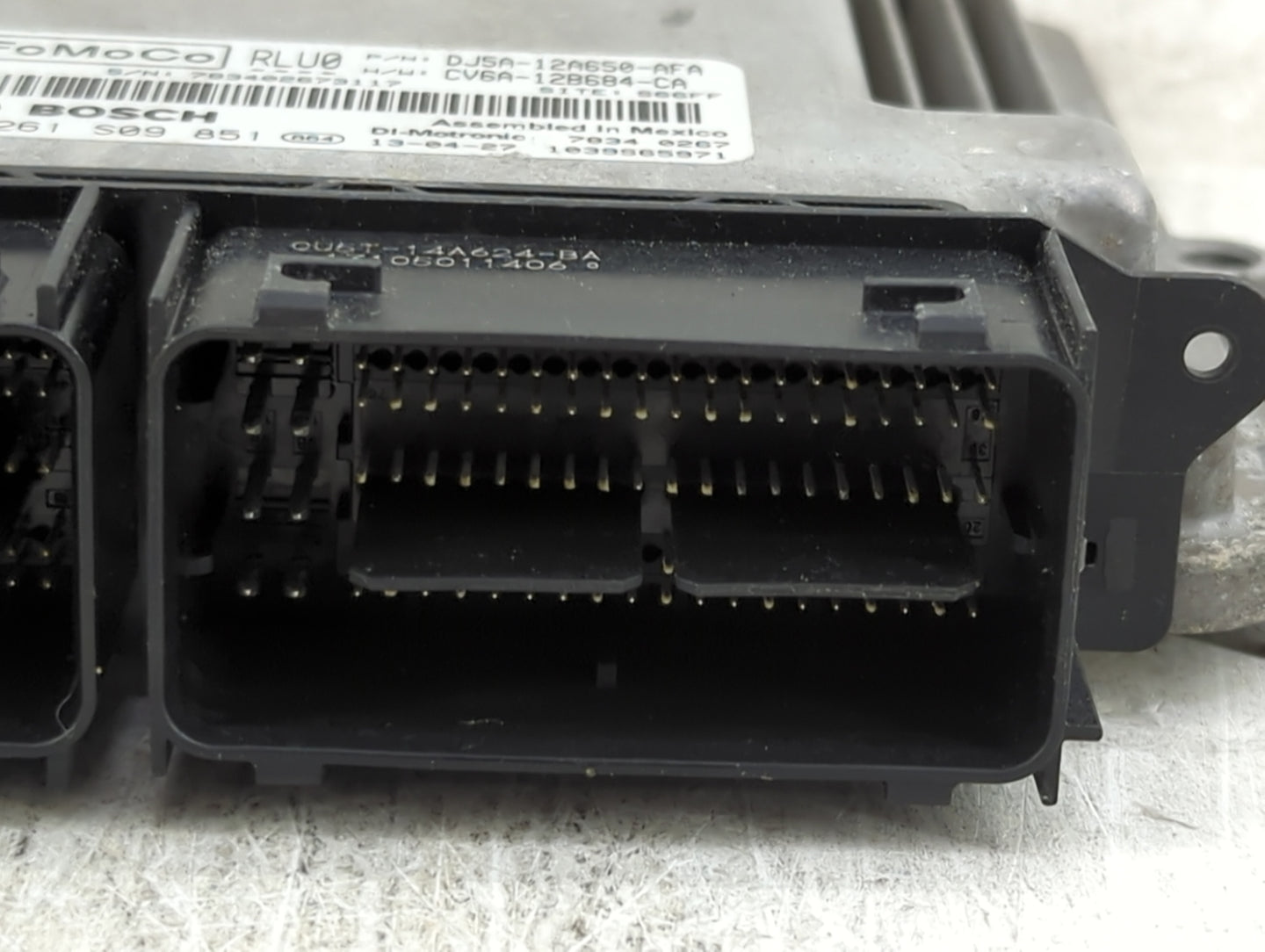2013-2016 Ford Escape PCM Engine Control Computer ECU ECM PCU OEM P/N:CV6A-12B684-CA DJ5A-12A650-AFA Fits Fits 2013 2014 201