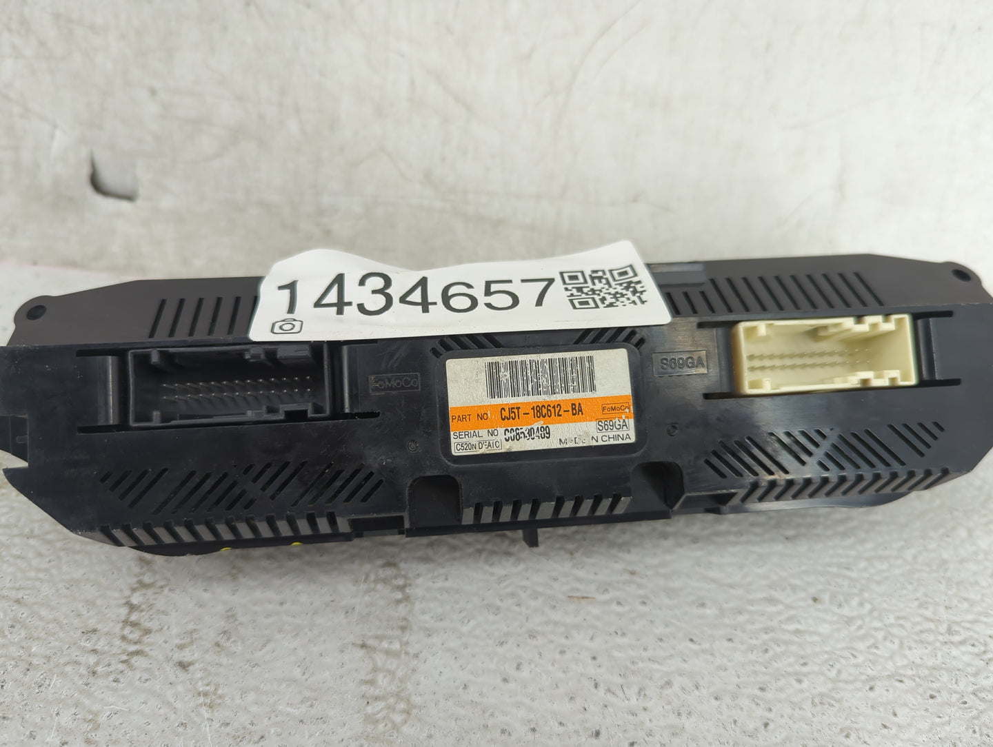2013-2015 Ford Escape Climate Control Module Temperature AC/Heater Replacement P/N:CJ5T-18C612-BA Fits Fits 2013 2014 2015 O