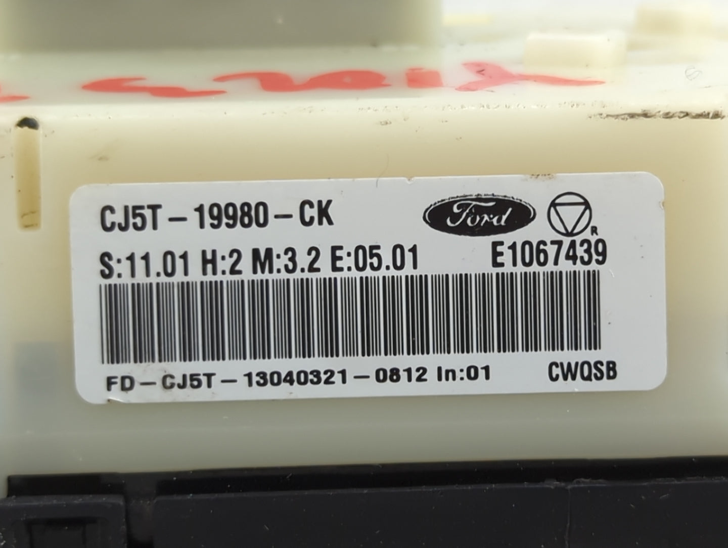 2013-2015 Ford Escape Climate Control Module Temperature AC/Heater Replacement P/N:CJ5T-19980-CK FD-CJ5T-13040321-0812 Fits 