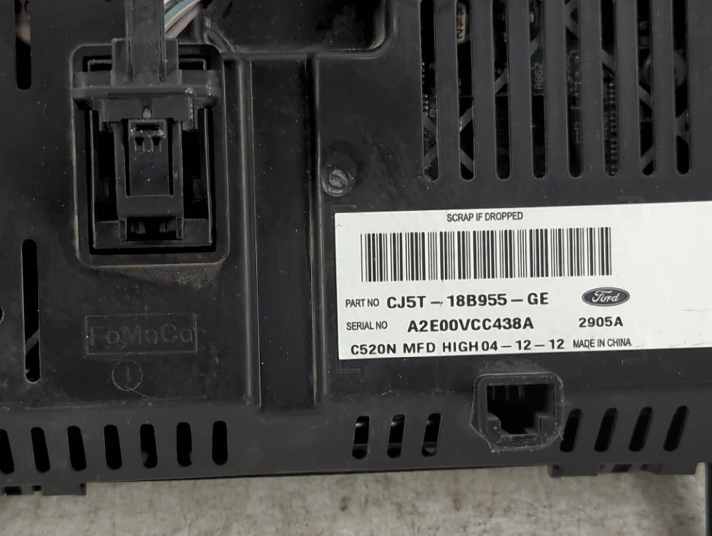 2013-2016 Ford Escape Information Display Screen - Oemusedautoparts1.com