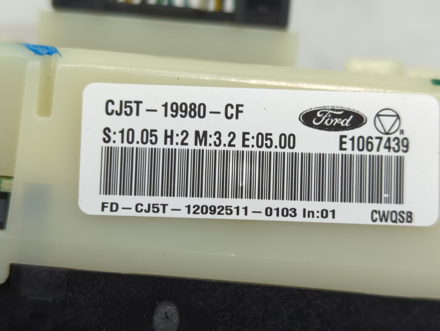 2013-2016 Ford Escape Climate Control Module Temperature AC/Heater Replacement P/N:CJ5T-19980-CF Fits Fits 2013 2014 2015 20
