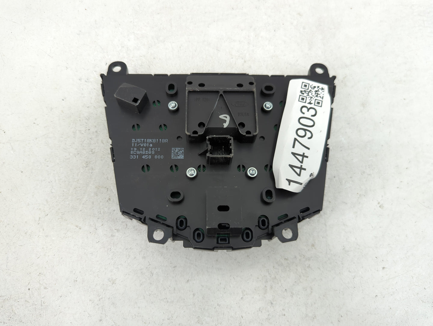 2013 Ford Escape Radio Control Panel - Oemusedautoparts1.com