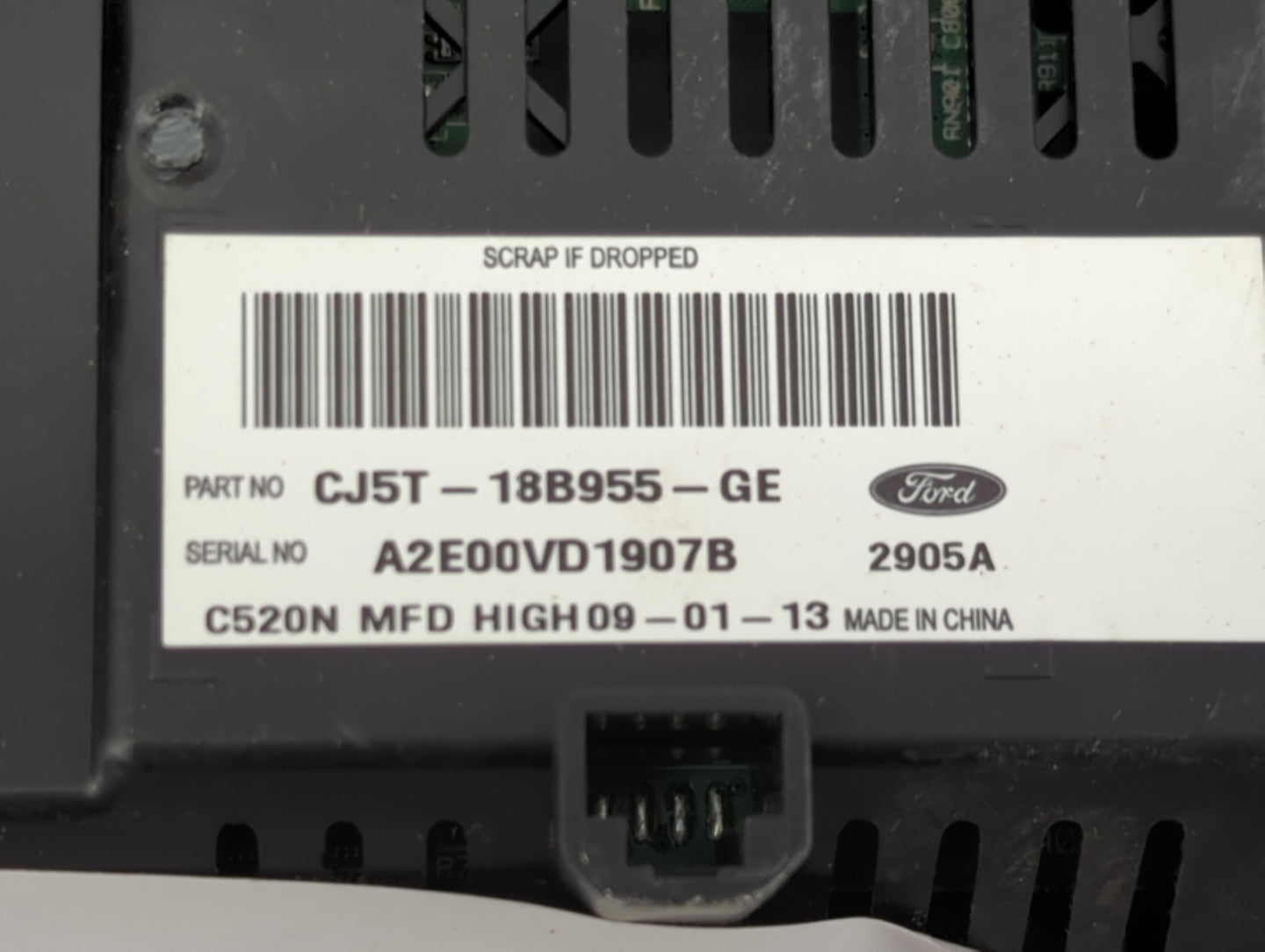 2013-2016 Ford Escape Information Display Screen - Oemusedautoparts1.com
