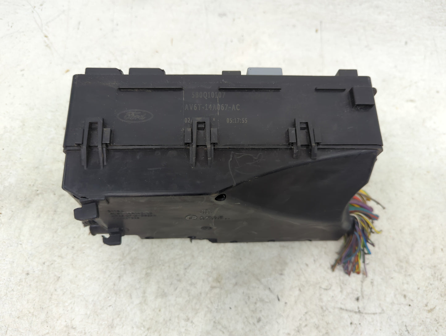 2013 Ford Escape Fusebox Fuse Box Panel Relay Module P/N:AV6T-14A067-AC 5B0Q10107 Fits OEM Used Auto Parts - Oemusedautopart