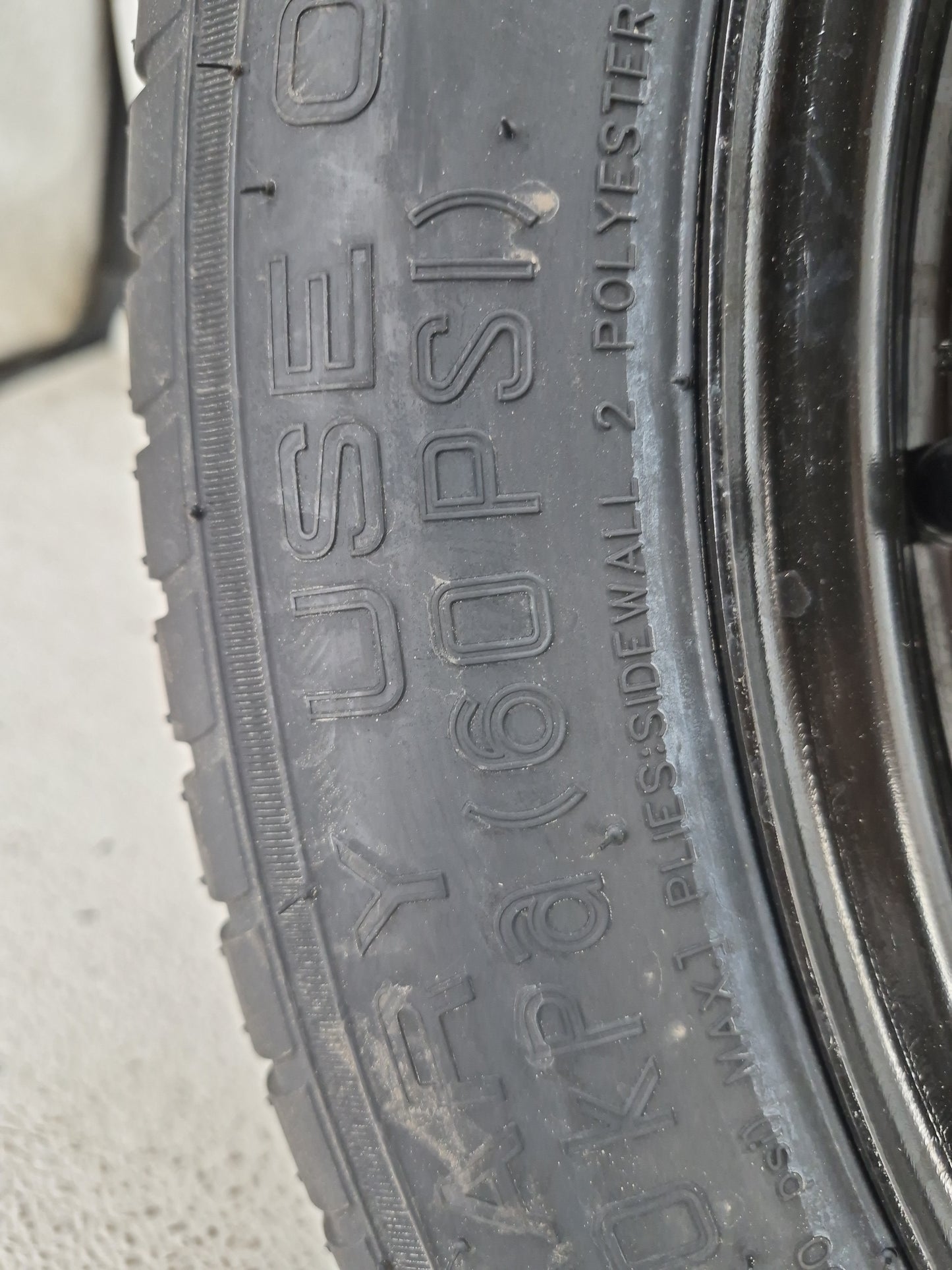 2013-2019 Ford Escape Spare Donut Tire Wheel Rim Oem 1461841 - Oemusedautoparts1.com