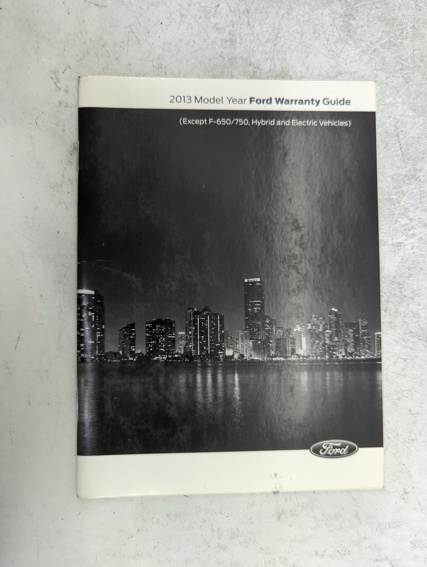 2013 Ford Escape Owners Manual Book Guide P/N:DJ5J19A321AA OEM Used Auto Parts - Oemusedautoparts1.com