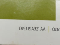 2013 Ford Escape Owners Manual Book Guide P/N:DJ5J19A321AA OEM Used Auto Parts - Oemusedautoparts1.com