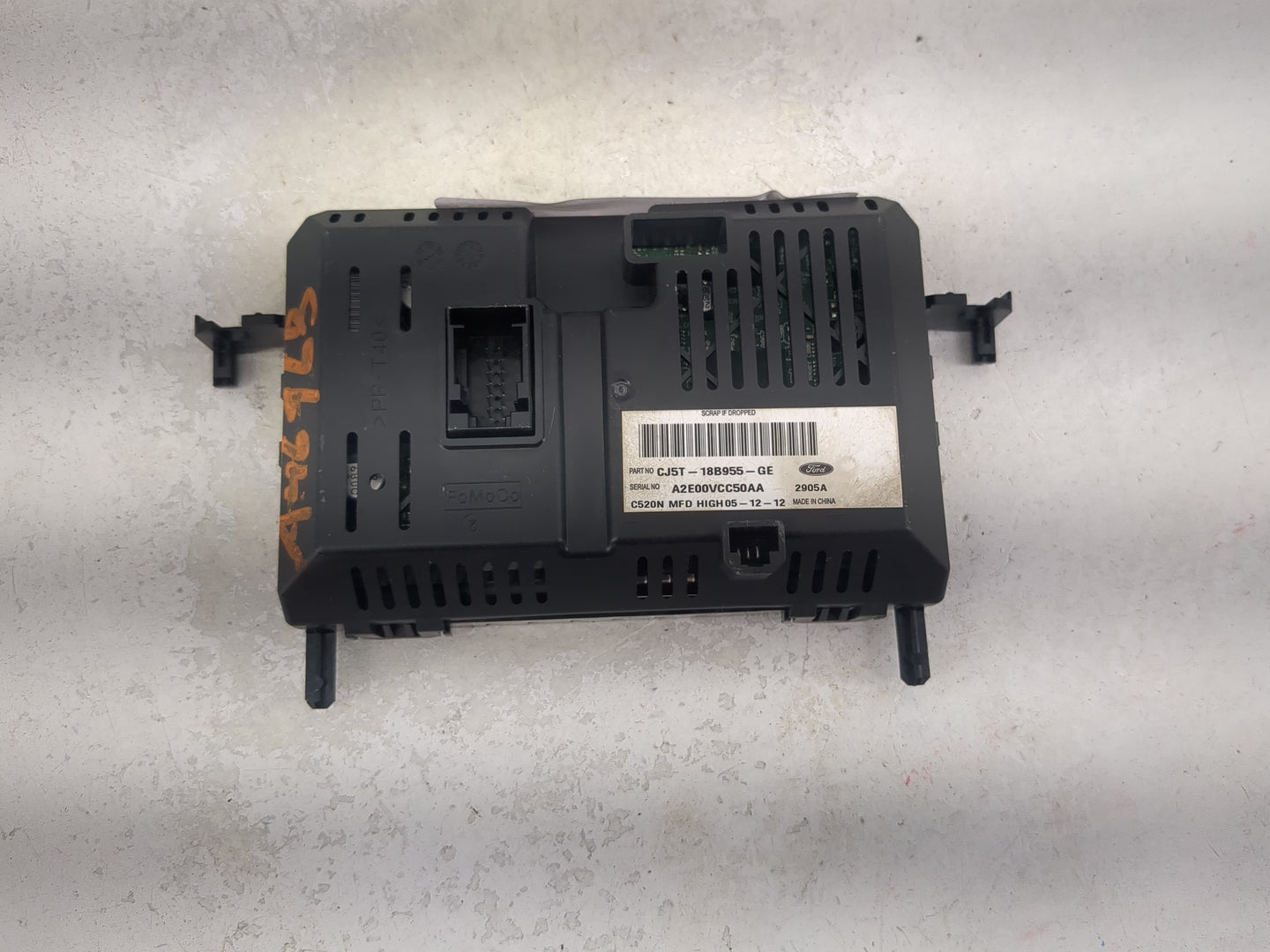 2013-2016 Ford Escape Information Display Screen 1471257 - Oemusedautoparts1.com