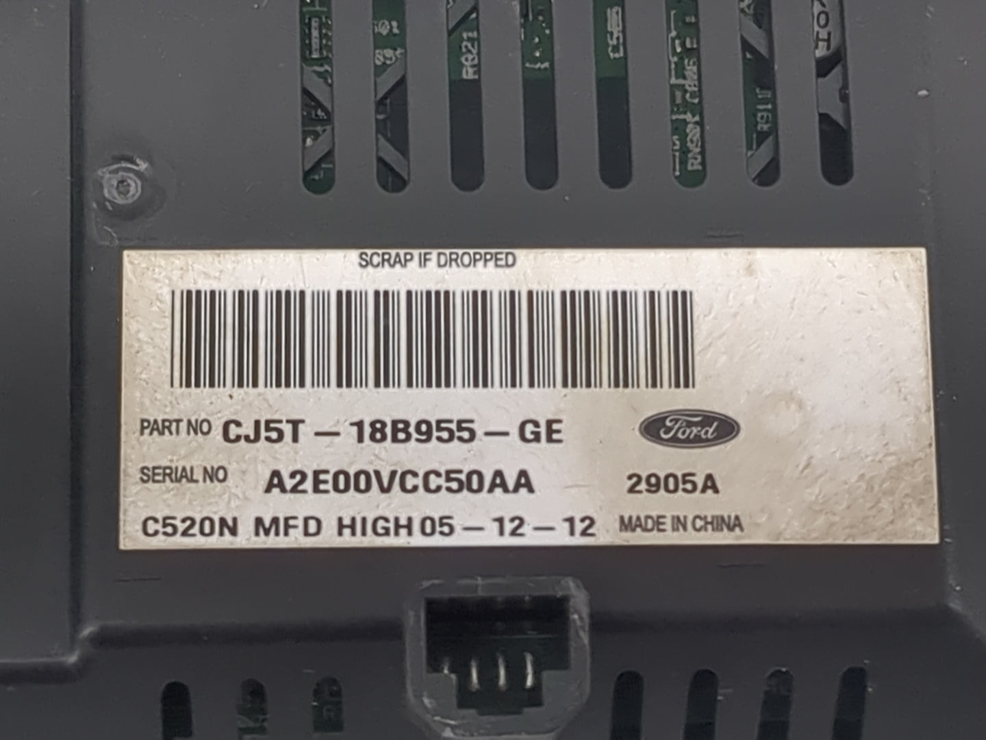 2013-2016 Ford Escape Information Display Screen 1471257 - Oemusedautoparts1.com