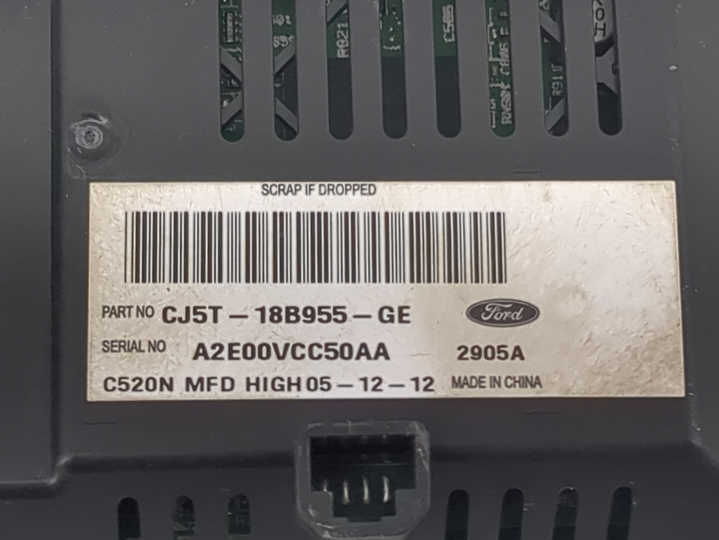2013-2016 Ford Escape Information Display Screen 1471257 - Oemusedautoparts1.com