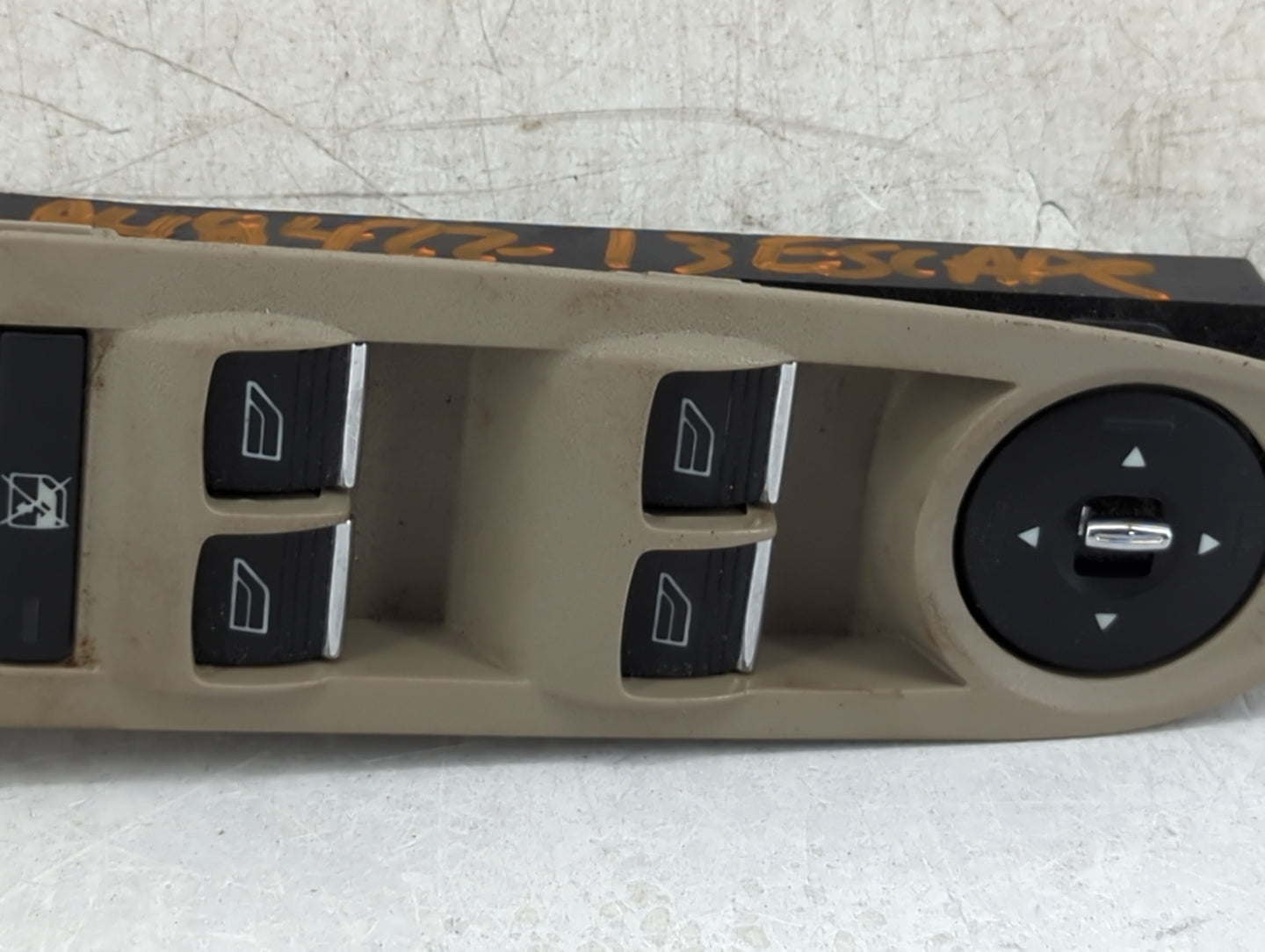 2013-2019 Ford Escape Master Power Window Switch Replacement Driver Side Left P/N:AM5T-14A132-AA Fits OEM Used Auto Parts - 