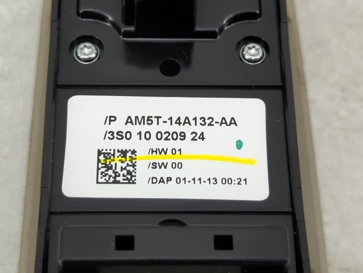 2013-2019 Ford Escape Master Power Window Switch Replacement Driver Side Left P/N:AM5T-14A132-AA Fits OEM Used Auto Parts - 