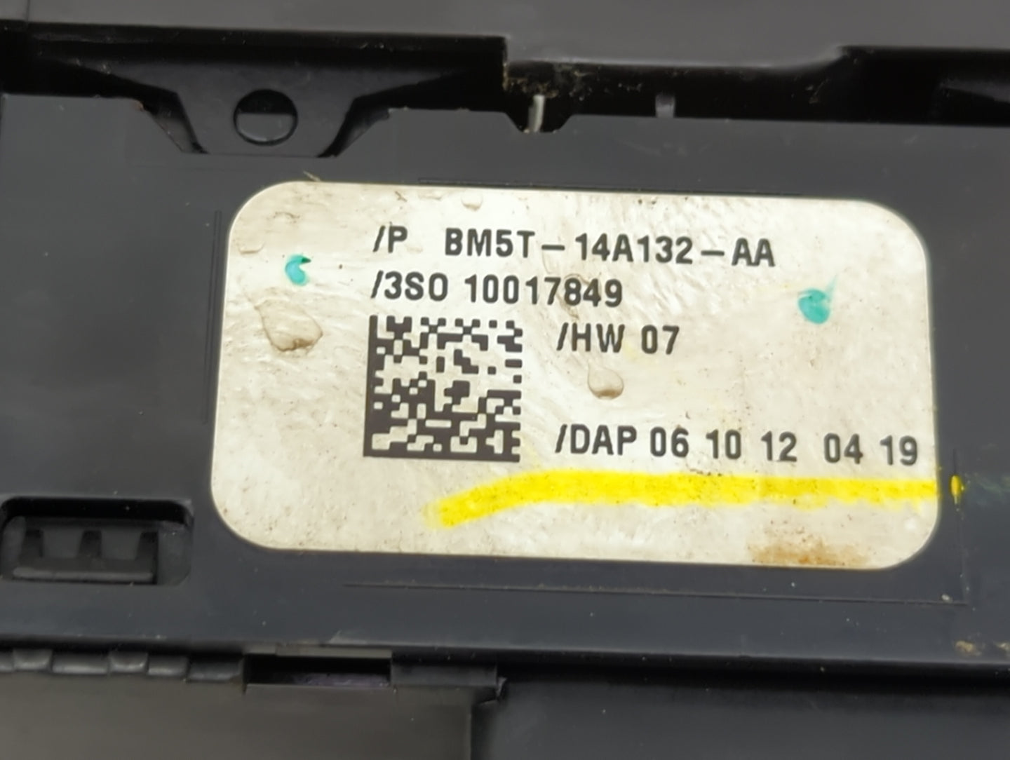 2013-2019 Ford Escape Master Power Window Switch Replacement Driver Side Left P/N:BM5T-14A132-AA Fits OEM Used Auto Parts - 