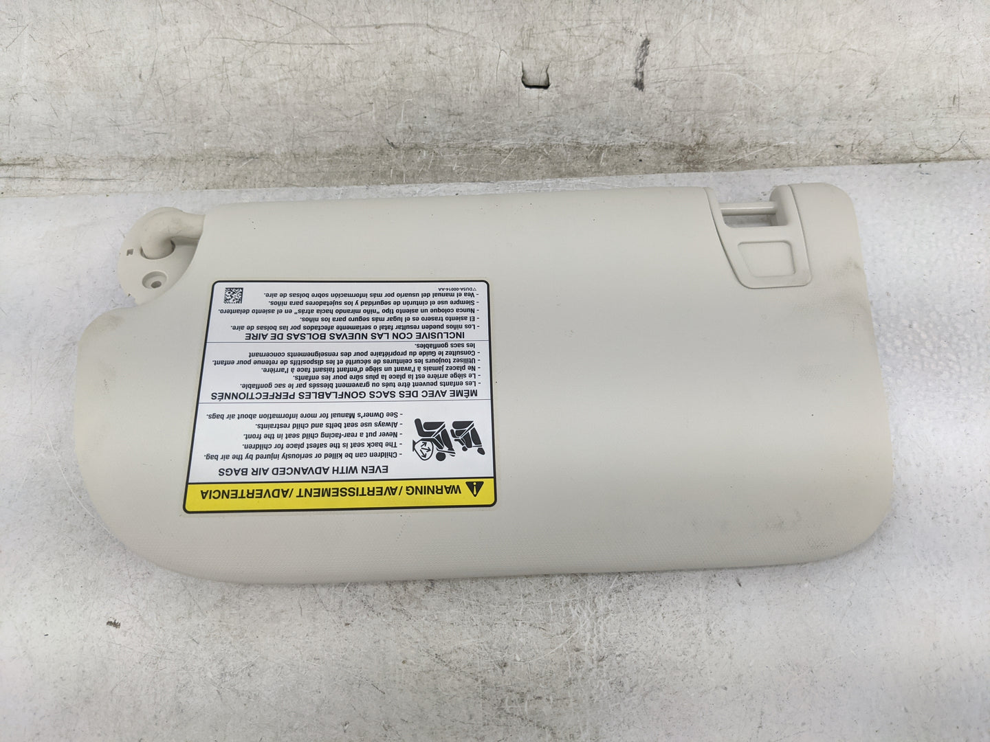 2013-2019 Ford Escape Sun Visor Shade Replacement Passenger Right Mirror Fits Fits 2013 2014 2015 2016 2017 2018 2019 OEM Us